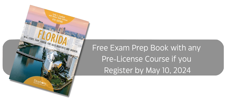 Free with any Pre-License Course if you Register before 42024-2
