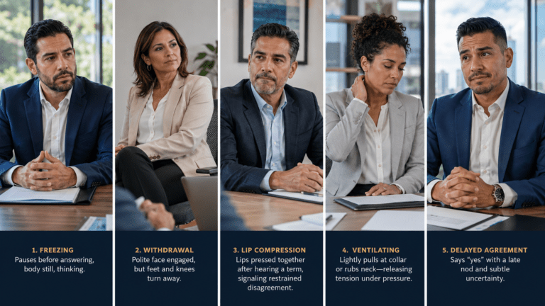 5 Body Language Signs