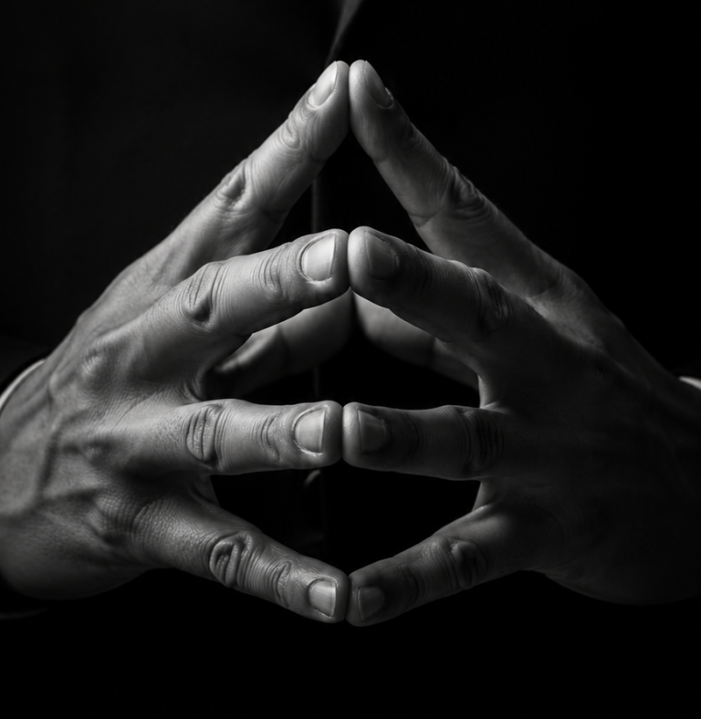 Hands in Black and White POwer