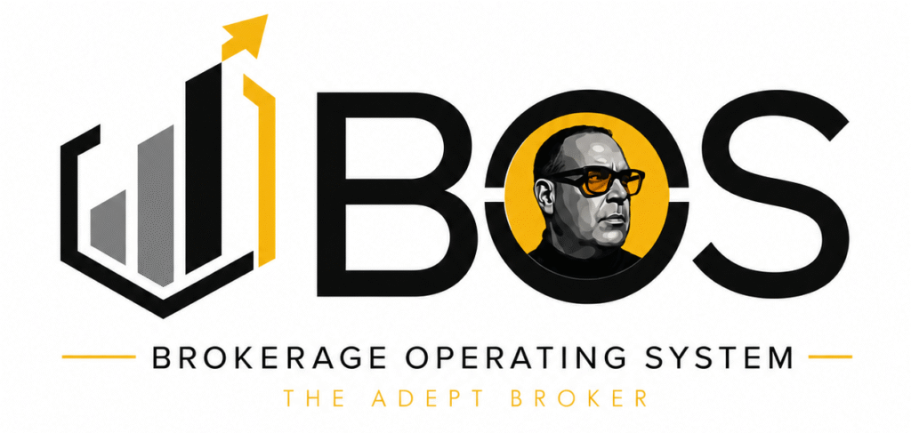 White and Gold BOS Logo